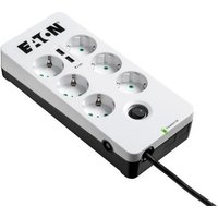 Eaton Steckdosenleiste 6-fach mit USB-Anschlüsse und Schalter 1.5m weiß von Eaton