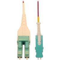 Eaton Tripp Lite Series 40/100/400G Multimode 50/125 OM4 Fiber Optic Kabel (Duplex SN-PC zu Duplex LC-PC Stecker/Stecker von Eaton