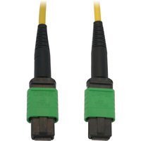 Eaton Tripp Lite Series 40/100G Singlemode 9/125 OS2 Fiber Optic Kabel (12F MTP/MPO-APC F/F),  2 m von Eaton