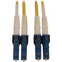 Eaton Tripp Lite Series 400G Duplex Singlemode 9/125 OS2 Switchable Fiber Optic Kabel (LC/UPC Stecker/Stecker), 2 m von Eaton