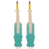 Eaton Tripp Lite Series 400G Multimode 50/125 OM4 Fiber Optic Kabel (Duplex SN-PC Stecker/Stecker), 1 m von Eaton