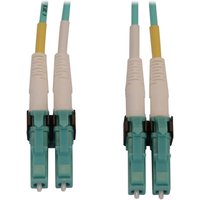 Eaton Tripp Lite Series 400G Multimode 50/125 OM4 Switchable Fiber Optic Kabel (Duplex LC-PC Stecker/Stecker), 1 m von Eaton