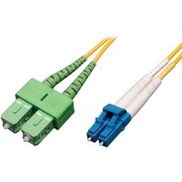 Eaton Tripp Lite Series Duplex Singlemode 9/125 Fiber Patch Kabel (LC zu SC/APC), 3M (10 ft.) von Eaton