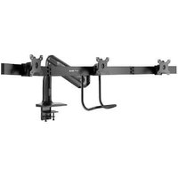 Eaton Tripp Lite Series Safe-IT Tischhalterung für drei Monitore, antimikrobiell für 17” bis 32” Displays, USB Ports von Eaton