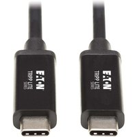 Eaton Tripp Lite Series Thunderbolt 3 USB-C Kabel 1,5m, schwarz von Eaton