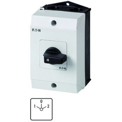Lastschalter 3p 4kW Wendeschalter 20A Komplettger_im_Geh IP65 Knebel von Eaton