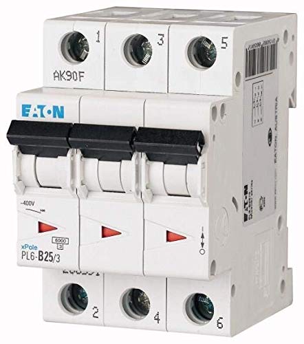 Leitungsschutzschalter CIRCUIT BREAKER 25A 3P/PL6-C25/3 EATON Leitungsschutzschalter CIRCUIT BREAKER 25A 3P/PL6-C25/3 EATON von Eaton