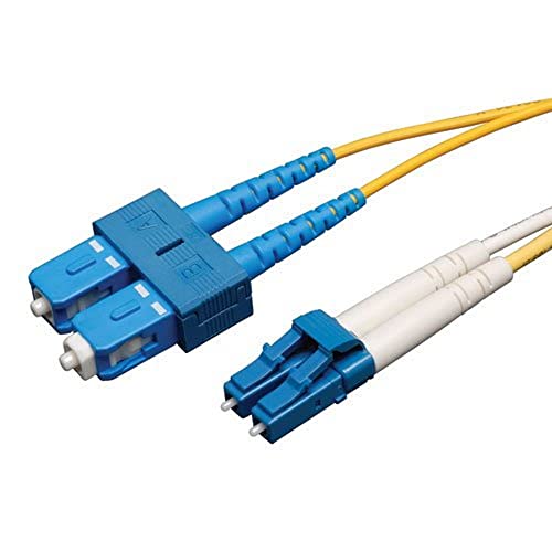 Tripp Lite Duplex Singlemodefasern 8.3/125 Fiber Patchkabel (LC/SC), 1 m (3-ft.) (n366–01 M) 5M von Eaton