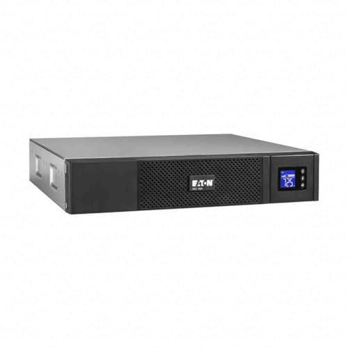 Eaton 5SC 1500 IEC USV Rack 2U - Line-interactive Unterbrechungsfreie Stromversorgung - 5SC1500IR - 1500VA (8 Ausgänge IEC-C13 10A, Shutdown-Software, AVR Spannungsregler, inkl. USB-Kabel) - Schwarz Eaton 5SC 1500 IEC USV Rack 2U - Line-interactive Unterbrechungsfreie Stromversorgung - 5SC1500IR - 1500VA (8 Ausgänge IEC-C13 10A, Shutdown-Software, AVR Spannungsregler, inkl. USB-Kabel) - Schwarz von Eaton