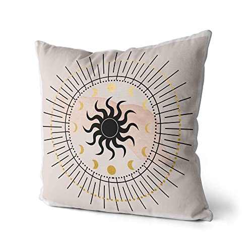 Dekokissen Kissen Pastelltöne Eauzone Astrologie Sonne Mond Motiv Weich Schön Dekorativ Kunstvoll Dekokissen Kissen Pastelltöne Eauzone Astrologie Sonne Mond Motiv Weich Schön Dekorativ Kunstvoll von Eau Zone