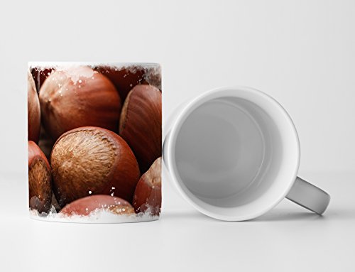 Eau Zone Fotokunst Tasse Geschenk Haselnüsse von Eau Zone