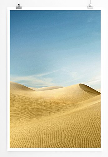 Eau Zone Home Bild - Landschaft Natur – Malerische Wüstenlandschaft- Poster Fotodruck in höchster Qualität von Eau Zone