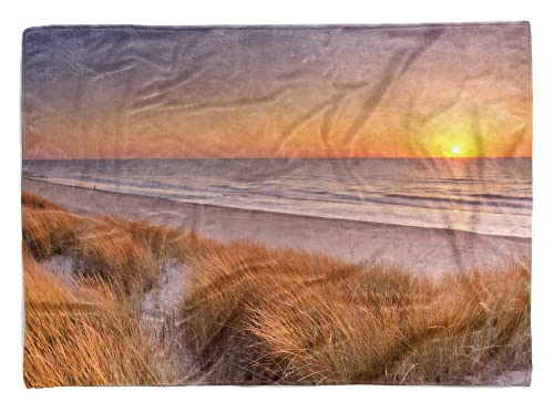 Handtuch Strandhandtuch Saunatuch Kuscheldecke mit Fotomotiv Ostsee Deutschland Größe 100 x 50 cm von Eau Zone