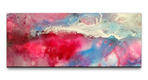 Wandbild Abstraktes buntes Bild 100x40cm von Eau Zone