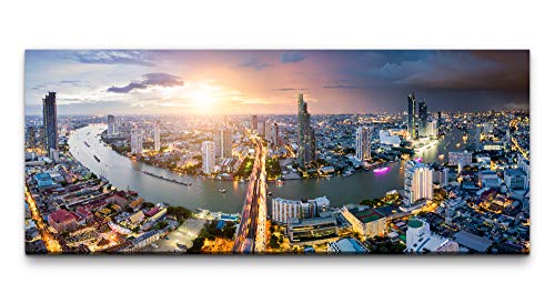 Wandbild Bangkok Thailand 100x40cm von Eau Zone