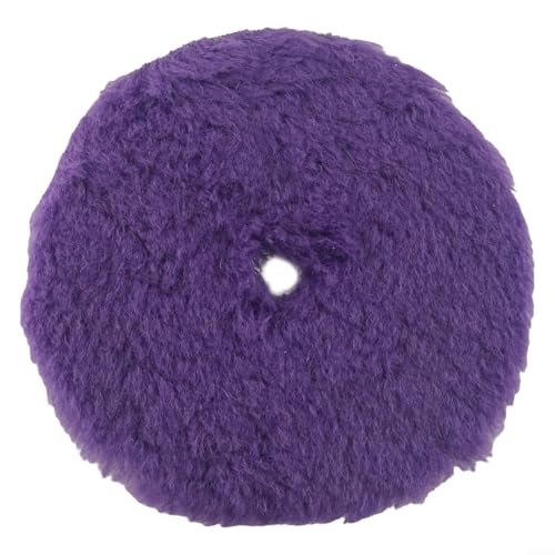 15,2 cm Woll-Polierpad Lila Auto Puffer Polierscheibe mit Schwammbasis für Autolack Polieren Glas Möbel Wachsen Finishing 15,2 cm Woll-Polierpad Lila Auto Puffer Polierscheibe mit Schwammbasis für Autolack Polieren Glas Möbel Wachsen Finishing von Eawfgtuw
