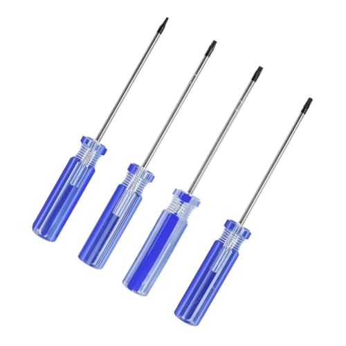 4-teiliges Präzisions-Magnet-Torx-Schraubendreher-Set T8 T9, Elektronik-Reparatur-Set für Xbox 360 Wireless Controller, Festplatte und kleine Elektronik 4-teiliges Präzisions-Magnet-Torx-Schraubendreher-Set T8 T9, Elektronik-Reparatur-Set für Xbox 360 Wireless Controller, Festplatte und kleine Elektronik von Eawfgtuw