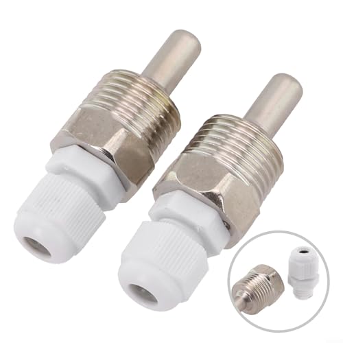Dual Thermowell G 12 Tauchhülsen 2 Stück für Temperatursensor Gewindelösung (8 x 30 mm) von Eawfgtuw