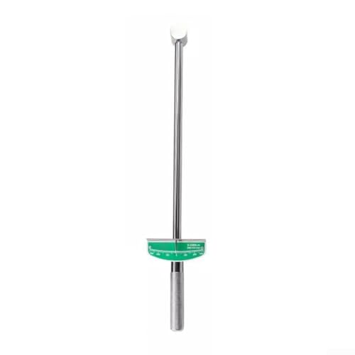 Eawfgtuw 1,27 cm (1/2 Zoll) Drehmomentschlüssel für Automobil-Messungen mit strukturiertem Griff und Spiegel-Chrom-Finish, Schraubenschlüssel, strukturierter Griffschlüssel (Metallgriff) von Eawfgtuw