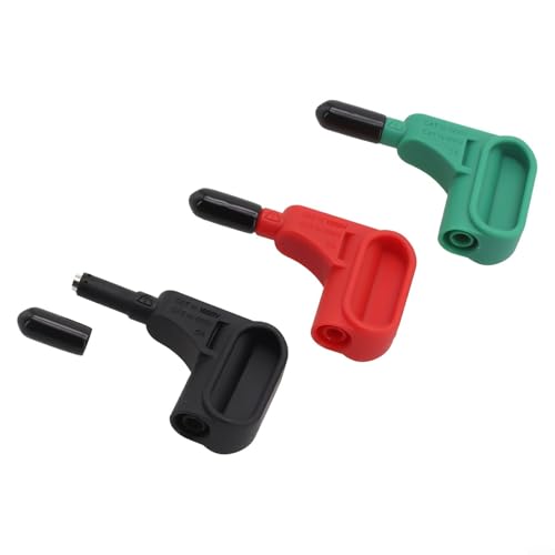 Eawfgtuw 3 Stück Magnet-Testsonden Magnetisches Testsonden-Set für 4 mm Bananenspitzen, Multimeter, Zubehörteile für verschiedene Testszenarien für Phasenanzeige von Eawfgtuw