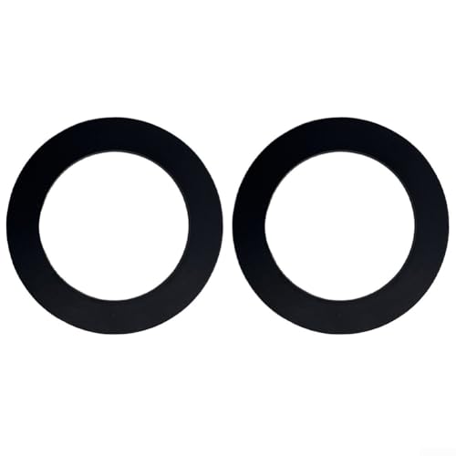Eawfgtuw 58 mm Silikon-Dichtungsring Kaffeemaschinen-Brühkopf-Dichtring für EM20 EM30 EM40 EM50 halbautomatisches Espressomaschinenzubehör (2 Stück) von Eawfgtuw
