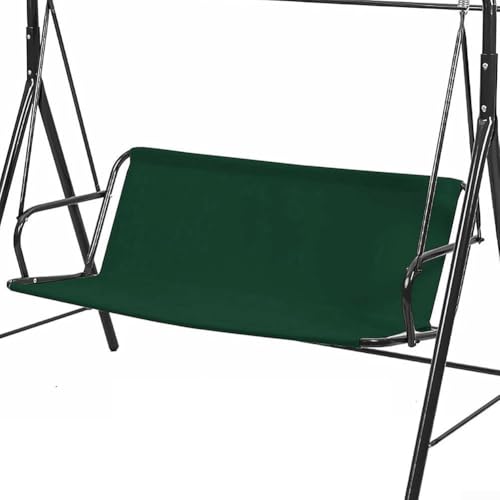 Eawfgtuw 600D Oxford Cloth Waterproof Swing Seat Cover Garden Patio Furniture Protection Outdoor Swing Protection Garden Swing Shield Patio Swing Guard (144 * 45 * 55cm dark green) von Eawfgtuw