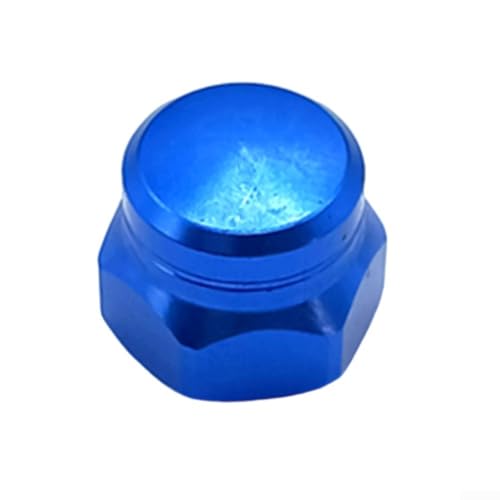 Eawfgtuw Angelrolle Spindelmutter Schraube 8 x 5 mm Aluminiumlegierung Ersatzteile M8 Baitcastrolle Reparaturkomponente (blau rechts) von Eawfgtuw