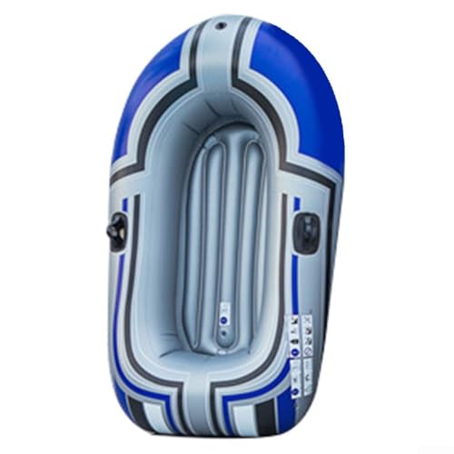 Eawfgtuw Aufblasbares Einzelpersonen-Schichtboot für Wassersport mit Anti-Leck-Ventilen, stabiles ausgewogenes Design, zwei Personen, stabiles Wasserhandwerk, einfaches Aufblasen des Bootes (B) von Eawfgtuw