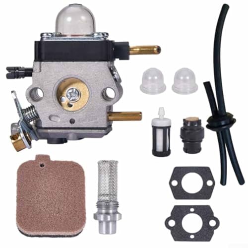 Eawfgtuw C1Q-S55 Vergaser-Kit mit Luftfilter für BG45 BG46 BG55 BG65 BG85 SH55 SH85 Laubbläser Ersatzteile kompatibel mit 4229-120-0604 von Eawfgtuw