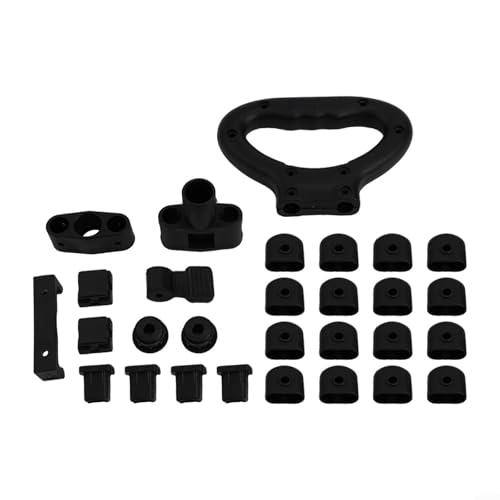 Eawfgtuw Camping Wagon Cart Repair Parts Kit Plastic Replacement Components for Flat Folding Utility Beach Garden Transport Trolley Wheels Accessories von Eawfgtuw