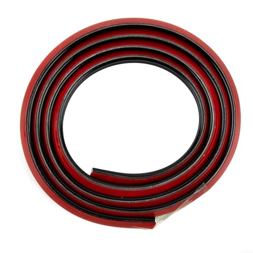 Eawfgtuw Dekorative 3D-PVC-Wandbordüre, 1 m Länge, leicht zu reinigen und auf glatten Oberflächen wie Glas und Fliesen zu installieren (schwarz) von Eawfgtuw