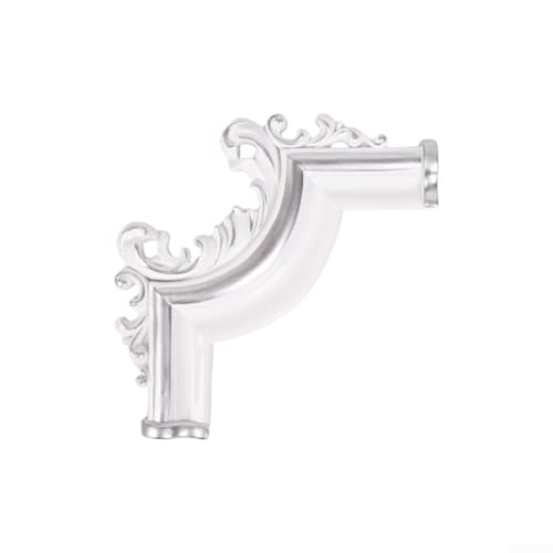 Eawfgtuw Dekorative Eck-Blumen aus PVC, Retro-Stil, selbstklebende Bordüre für Möbel, Kleiderschrank, Spiegel, Fotorahmen, Schrankdekoration (4) von Eawfgtuw