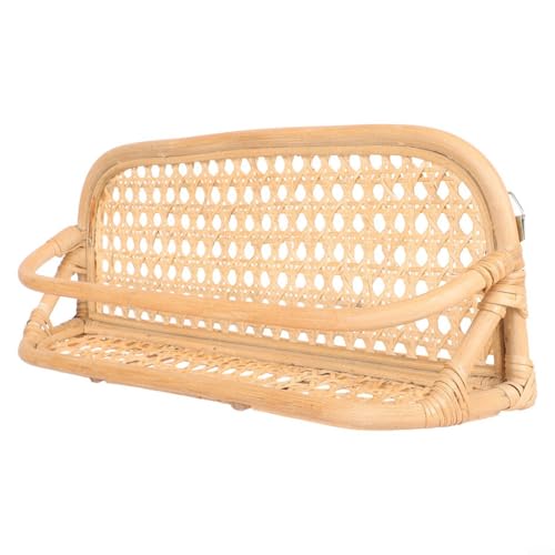 Eawfgtuw Dekorative Wandaufbewahrung Pflanzenregal Naturrattan Schwebendes Wandregal Handgefertigte Aufbewahrung Display Regal für Badezimmer Wohnzimmer Schlafzimmer Heimdekoration Eawfgtuw Dekorative Wandaufbewahrung Pflanzenregal Naturrattan Schwebendes Wandregal Handgefertigte Aufbewahrung Display Regal für Badezimmer Wohnzimmer Schlafzimmer Heimdekoration von Eawfgtuw