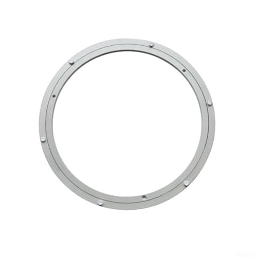 Eawfgtuw Drehbare Lazy Susan Drehteller-Basis, Aluminiumlegierung, Lagerplattform, runde Schwenkplatte, Hardware für Küchenschrank, Esstisch, Lebensmitteldisplay (30,5 cm) von Eawfgtuw