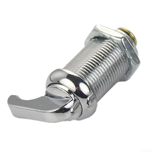 Eawfgtuw Drehzylinder für schlüsselloses Nockenschloss, Zinklegierung, für Verteilerkasten und elektrische Schranksicherheit, Metall-Möbelschrank (30 mm) von Eawfgtuw