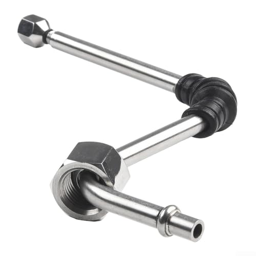 Eawfgtuw Edelstahl-Dampfrohr-Milchaufschäumer, 6 mm Durchmesser, kompatibel mit EC680 EC685 155 ECP36.31 ECP35.21 ECP35.31 ECZ351 ECZ341 ECO310 ECP3420 (3 Löcher) von Eawfgtuw
