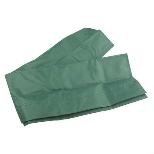 Eawfgtuw Ersatz-Abdeckung für Gartenschaukelsitz, 600D-Oxford-Gewebe, 115 x 48 x 48 cm, wasserdicht, UV-Schutz, passend für 2- und 3-Sitzer-Schaukelstühle (dunkelgrün) von Eawfgtuw