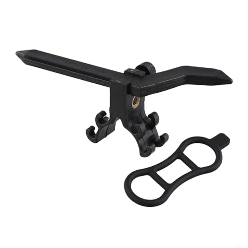 Eawfgtuw Fahrrad Rad Truing Stand Professional Bike Rim Alignment Tool, Wheel Straightening Tool, Cycling Maintenance Kit with Procentage Indicator for Workshop Repair(BT110B 黑色) von Eawfgtuw
