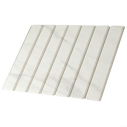 Eawfgtuw Faltbare Kieselgur Abtropfmatte Theke saugfähiges Pad Hitzebeständige Mehrzweckmatte für Geschirr, Tassen, Pflanzen-Untersetzer, Bad (A) von Eawfgtuw