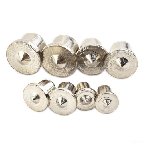 Eawfgtuw Für 16-teiliges Holzdübel-Mittelpunkt-Set, 6–12 mm, verchromter Stahl, Holzmarkierungswerkzeug für Hartholz, Weichholz, Zapfenausrichtung Eawfgtuw Für 16-teiliges Holzdübel-Mittelpunkt-Set, 6–12 mm, verchromter Stahl, Holzmarkierungswerkzeug für Hartholz, Weichholz, Zapfenausrichtung von Eawfgtuw