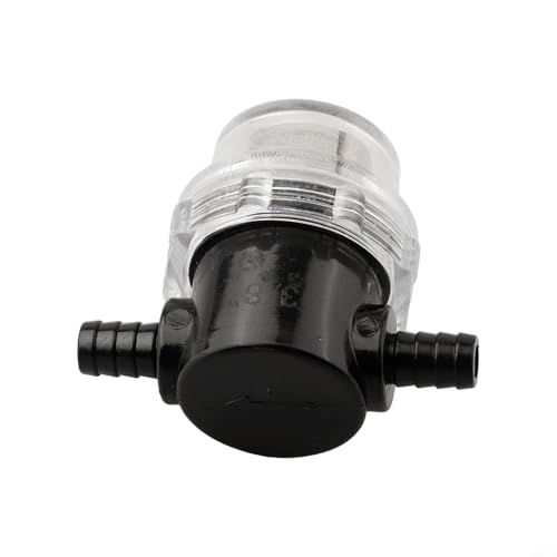 Eawfgtuw Für 3/8 Zoll Pumpensiebfilter Inline-Wasserfilter mit 50 Mesh Edelstahl Sedimentfiltersieb, Transparentes Design für Hochdruckreiniger, Meerwasser von Eawfgtuw
