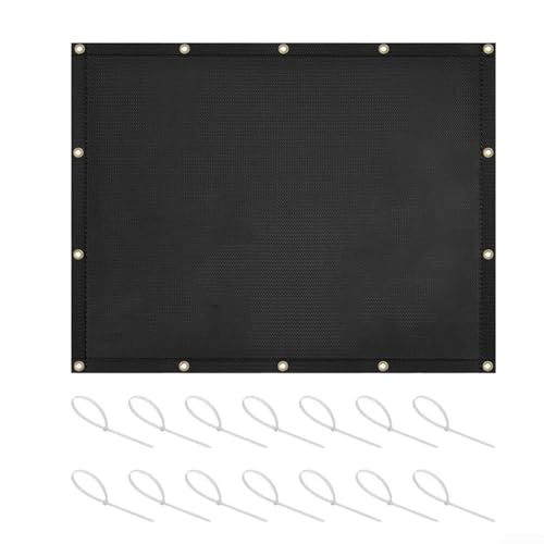 Eawfgtuw Glasfaser-Hitzeschutzmatte, Deckgeländer, Balkon-Sichtschutz, feuerbeständiger Grillschutz, Hitzeschutz, für den Außenbereich, für Zaun, Terrasse (91,5 x 122 cm) von Eawfgtuw