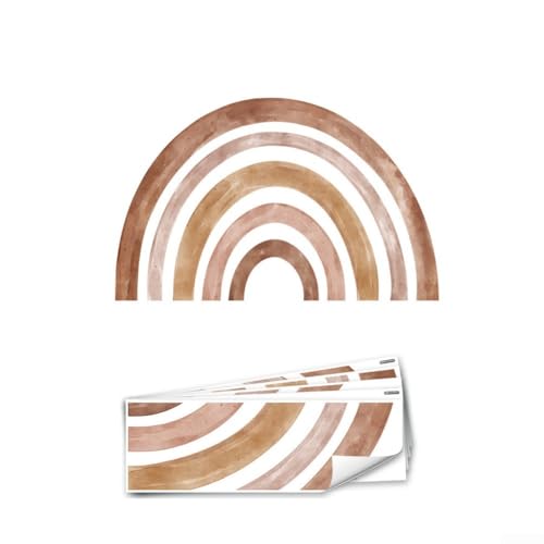 Eawfgtuw Große böhmische Wandaufkleber, abziehbare und vorgeschnittene PVC-Abziehbilder für Schlafzimmer, Kinderzimmer oder Spielzimmer, 30 x 90 cm, 5 Paneele Schlafzimmer Wanddekoration von Eawfgtuw