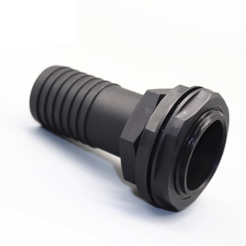 Eawfgtuw IBC Tankadapter Anschluss Wassertank Auslass Anschluss Fitting Werkzeug Kunststoff Pagode Anschluss Gewinde Eimer Anschluss für Wasserbehälter Lagerfässer (3,8 cm - 38 mm) von Eawfgtuw
