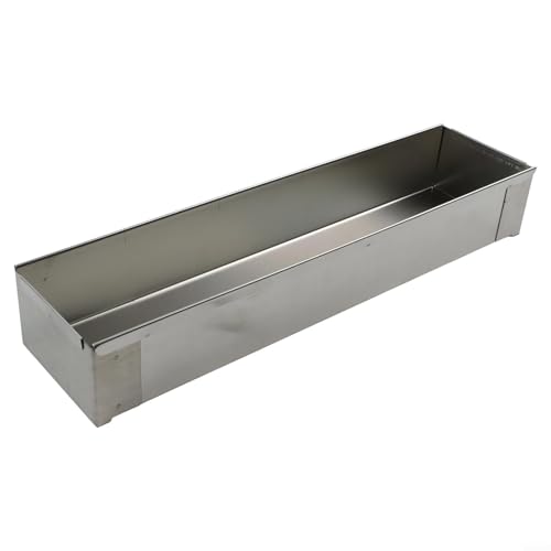 Eawfgtuw Käsekuchen-Backblech – langes Backblech, antihaftbeschichtet, abnehmbarer Boden, Edelstahl, für Tiramisu-Mousse-Desserts, 40,3 x 10 x 6,5 cm (A) von Eawfgtuw