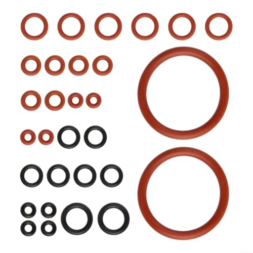 Eawfgtuw Kaffeemaschine Dampfventil Wasserauslass Gummi O-Ring Ersatz Kit (30 Stück) von Eawfgtuw