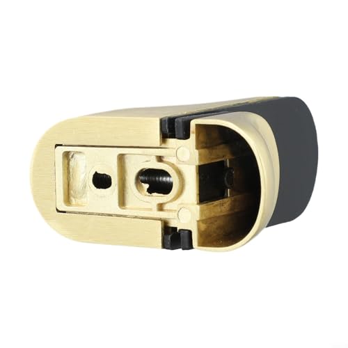 Eawfgtuw Kick-Down-Türstopper unter der Tür, kein Bohren, bodenmontierter Türhalter mit verstellbarem unteren Türkeil, Handbedienung und Geräuschreduzierung für Zuhause oder O (weiß) von Eawfgtuw