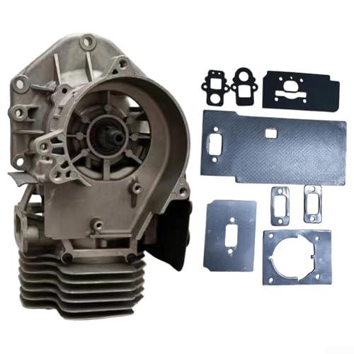 Eawfgtuw Kurzblock-Motor-Baugruppe für Rucksack-Laubbläser, Metallkonstruktion mit vorinstallierten Dichtungen, professionelle Gebläsekomponenten, kommerzielle Gebläseteile Eawfgtuw Kurzblock-Motor-Baugruppe für Rucksack-Laubbläser, Metallkonstruktion mit vorinstallierten Dichtungen, professionelle Gebläsekomponenten, kommerzielle Gebläseteile von Eawfgtuw