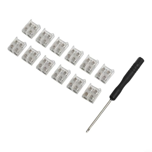 Eawfgtuw LED-Lichtband-Anschluss-Set, 2-polig, 8 mm/10 mm, 10 mm (10 mm) von Eawfgtuw