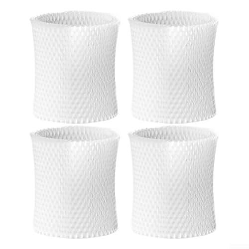 Eawfgtuw Luftbefeuchter-Ersatzfilter, 8-lagiges Netz-Design, wasserabsorbierendes Holzzellstoffmaterial, geeignet für Nachttisch-Luftbefeuchter, Luftreinigungssystem zu Hause (4 Stück) von Eawfgtuw